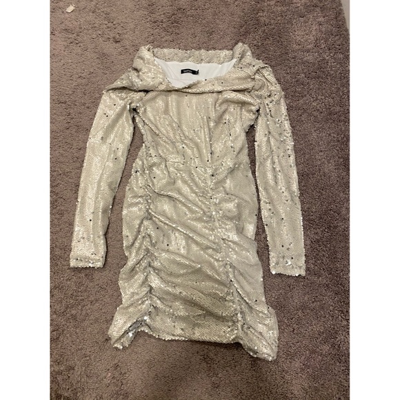 Boohoo Dresses & Skirts - Sequin Cowl Back Mini Dress